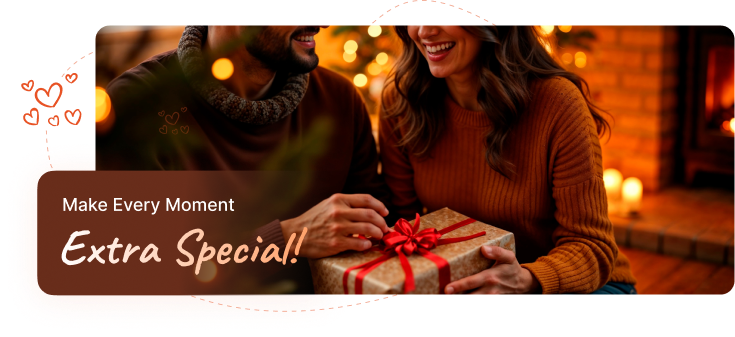 Special occasion gift moment