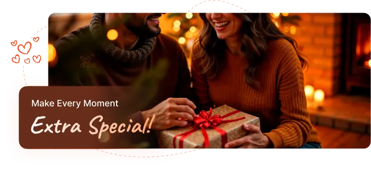 Special occasion gift moment
